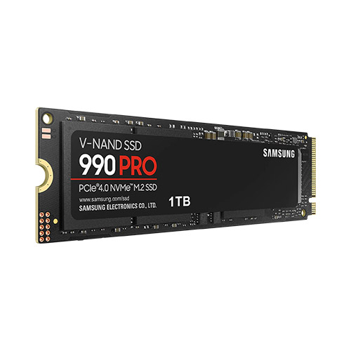 Samsung 990 Pro 1TB M.2 NVMe SSD (MZ-V9P1T0BW) 